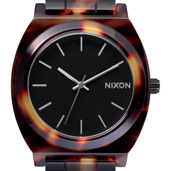 NIXON NWOT The Time Teller Acetate Bracelet Watch, 40mm